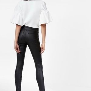 Express vegan leather pants